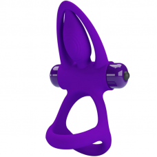 PRETTY LOVE - ANEL VIBRADOR 10 VIBRAÕES LILA SILICONE