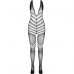 PASSION - BS100 BODYSTOCKING PRETO TAMANHO ÚNICO