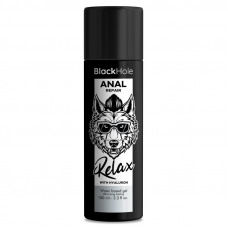 BLACK HOLE - REPARO ANAL RELAX À BASE DE ÁGUA COM HYALURON 100 ML