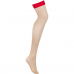 OBSESSIVE - CALZE S814 ROSSE S/M