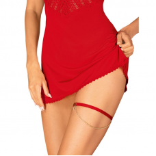 OBSESSIVE - INGRIDIA GARTER REDO/S