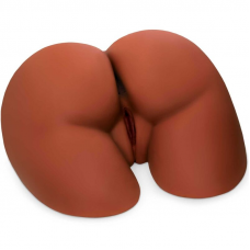 PDX PLUS - MASTURBADOR PERFECT ASS XL DUPLA ENTRADA MARROM