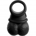 KING COCK - ELITE ANEL COM SILICONE VIBRANTE DE TESTÍCULOS