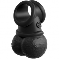 KING COCK - ELITE ANEL COM SILICONE DE TESTÍCULO