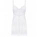OBSESSIVE - AMOR BLANCO CHEMISE & WHITE TANGA S/M