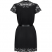 OBSESSIVE - VESTIDO PRETO 810-PEI-1 L/XL