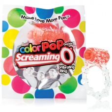 SCREAMING O - COLOR POP QUICKIE BASIC ANEL VIBRATÓRIO LARANJA