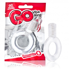 SCREAMING O - ANEL VIBRADOR GO TRANSPARENTE