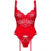 OBSESSIVE - CORSET AMOR CHERRIS & TANGA S/M