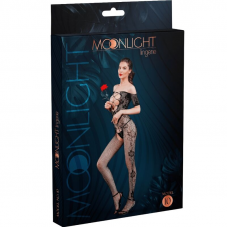 MOONLIGHT - MODELO 10 BODYSTOCKING PRETO TAMANHO ÚNICO