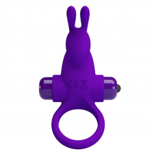 PRETTY LOVE - ANEL VIBRADOR I COELHO PARA PÊNIS ROXO