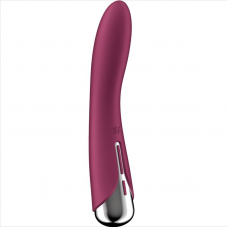 SATISFYER - VIBRADOR ROTATOR G-SPOT VIBE 1 G-SPOT VERMELHO