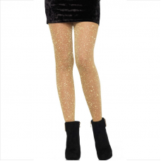 LEG AVENUE - CALAS TRANSPARENTES DOURADA