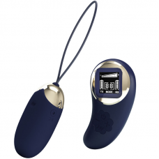 PRETTY LOVE - OVO VIBRANTE MINA CONTROLE REMOTO AZUL