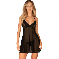 OBSESSIVE - LATINESA BABYDOLL & TANGA XL/XXL