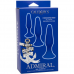 ADMIRAL - KIT 3 PLUG ANAL AZUL
