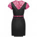 LIVCO CORSETTI FASHION - KUMIKO LC 90428 VESTIDO + CALCINHA PRETA S/M